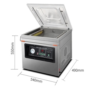 Machine d'emballage sous vide de type table à chambre unique pour aliments, fruits de mer, céréales, riz et briques de thé, modèle Dz-400, prix usine - Product Image 2