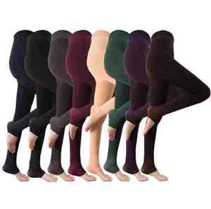 Collant Invernali Felpati, <span class=keywords><strong>Leggings</strong></span> Termici da Donna, Calze Intere Spesse che Snelliscono il Corpo - Product Image 1