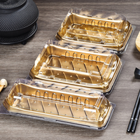 Boîte blister personnalisée en PET de qualité alimentaire pour la vente en gros, pour sushis, plats à emporter, traiteur, emballage alimentaire