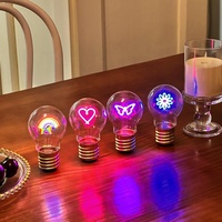 Ampoules LED rechargeables Edison USB pour décoration de jardin, fête, désherbage, Noël, veilleuses de remplacement pour la maison