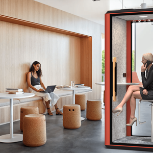 Cabine Telefoniche per Ufficio Insonorizzate e Private in Vendita, Pannelli Acustici Silenziosi, Pod da Ufficio Portatile Insonorizzato, Postazione di Lavoro - Product Image 5