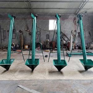 NEWEEK Thức Ăn Gia Súc Thức Ăn Viên Muối SS201 SS304 Tùy Chọn Máy Nạp Trục Vít Tự Động Với Phễu Băng Tải Trục Vít - Product Image 3