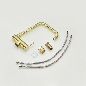 Économique — robinet <span class=keywords><strong>mitigeur</strong></span> de <span class=keywords><strong>cuisine</strong></span> pliable monté sur le pont, en acier inoxydable de 304 SUS, XR1643 - Product Image 4