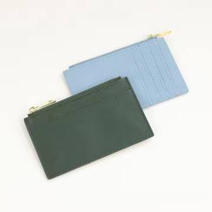 Pu cuir fait à la main porte-carte crédit banque Id affaires porte-monnaie hommes femmes 6 poches haute qualité porte-carte de visite portefeuille - Product Image 3