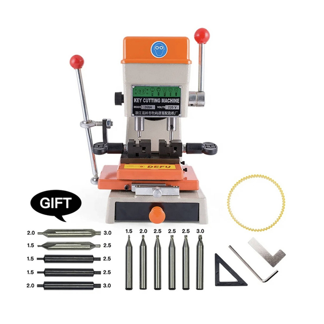 Wholesale Original DEFU 368A Key Cutting Machine with Full Set for Door and Car Key Locksmith Tool