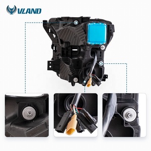 ไฟหน้า VLAND Full LED <span class=keywords><strong>XLT</strong></span> พร้อมไฟเลี้ยวแบบไดนามิก สำหรับรถฟอร์ด F150 รุ่น STX Raptor Lariat Platinum ปี 2015 2016-2021 - Product Image 4