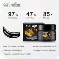 Résine de Shilajit de qualité supérieure, pure, enrichie en acide fulvique, minéraux de l'Himalaya, complément alimentaire pour soutenir le système immunitaire