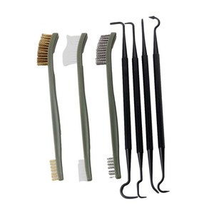 Double-Headed Wire Brush Set Steel Nylon Bristles Cleaning Tool For Rust Stain Removal Hardware Maintenance - Product Image 4