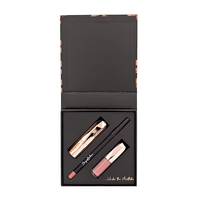Emballage cadeau magnétique en papier de luxe avec logo personnalisé Emballage de brillant à lèvres rouge à lèvres Boîte vide pour brillant à lèvres bâton