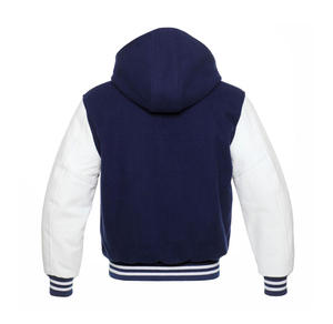 Veste universitaire à manches longues avec broderie en chenille personnalisée et patchwork High Street Loose Baseball Jacket Veste respirante de grande taille - Product Image 6