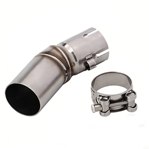 Kit de modification d'échappement pour <span class=keywords><strong>moto</strong></span> CFMOTO 450SR 2022-2025, avec <span class=keywords><strong>tube</strong></span> de liaison intermédiaire de course, silencieux Akra et <span class=keywords><strong>tube</strong></span> en acier inoxydable - Product Image 5