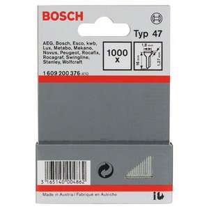 Bosch-2609255809เล็บประเภท47 (1000ชิ้น) -Brads 3165140392600จีนหมุดและเล็บปกเล็บและกล่องเล็บ - Product Image 2
