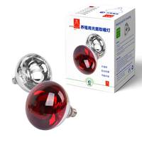 Lampe chauffante LED dorée de qualité supérieure, résistante à la chaleur, pour élevage avicole, diamètre Sola, pour bétail et veaux