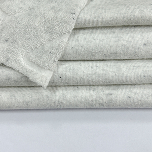 75% Coton 25% Polyester Tissu Jacquard Terry Uni 300gsm Antistatique Respirant Évacuation de l'humidité Peignoirs de bain Pantalons de plage Chaud - Product Image 3