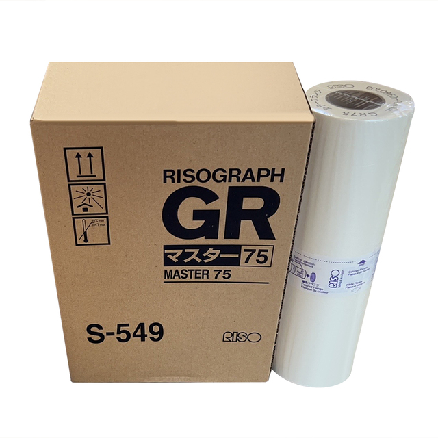 Supercolor High Quality A3 S-549 Master Roll Film for Riso GR-1700 GR-1750 GR-2700 GR-2710 GR-2750 Printer