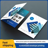 Sobres para Ventana con Impresión Personalizada (Tamaño A4 No. Papel de diseño (modelo 3 B6) gratuito para cubiertas de contratos y fundas para informes de revisión médica