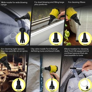 Industrial DIY Grade Lithium Battery Cordless 21V 600W <b>Handheld</b> Air Blower <b>Vacuum</b> Cleaner 150m/s Thrust 1500mAh CB05 Lithium Bat - Product Image 2