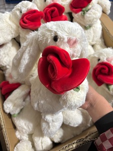 Peluche Jelly Cats Ours Rose Gâteau aux Fraises avec Sac Anti-Poussière Offert – <span class=keywords><strong>Animal</strong></span> en Peluche Fantaisie pour Décoration de Chambre d'Enfant – Boutique Esthétique - Product Image 4