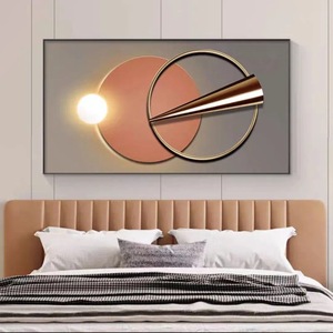 Cuadro Decorativo de Pared con Marco de Aleación de Aluminio, Diseño Moderno, 120x60cm, Sin Luz, Directo de Fábrica, para Sala de Estar - Product Image 2