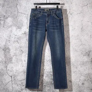 Акция Высокое качество модные прямые корейские джинсы Colombianos 2024 мужские джинсы стрейч