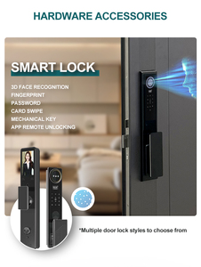 <span class=keywords><strong>Puerta</strong></span> de Seguridad de Entrada Principal <span class=keywords><strong>Exterior</strong></span> de Aluminio con Cerradura Inteligente, <span class=keywords><strong>Puerta</strong></span> Pivotante Interior al Mejor <span class=keywords><strong>Precio</strong></span> - Product Image 5