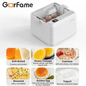 2024 utensílios de cozinha quente material de qualidade alimentar fogão de ovo compacto versátil caldeira elétrica automática rápida para ovos