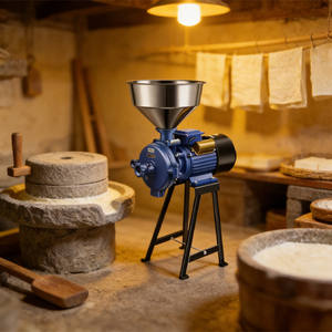 Molino de Granos Comercial de 3500W, 220V, Certificado CE, Capacidad de 60kg/h, Larga Vida Útil, para Restaurantes de Múnich, Oktoberfest - Product Image 3