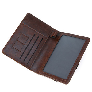 Porta Pasaportes Corto de Cuero PU Impermeable, Multifuncional, con Ranura para Tarjeta SIM Antirrobo, de Poliéster para Viajes, Venta al Por Mayor de Fábrica - Product Image 6