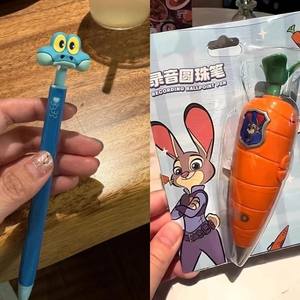 Judy Carrot Aufnahmestift Kaninchen-Offizier Verrückte Tierstadt Nick Rot Spielrequisiten Schreibutensilien für Schüler - Product Image 2