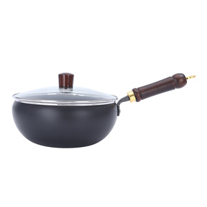 Utensilios <span class=keywords><strong>de</strong></span> <span class=keywords><strong>Cocina</strong></span> <span class=keywords><strong>de</strong></span> <span class=keywords><strong>Acero</strong></span> <span class=keywords><strong>al</strong></span> Carbono Ecológicos <span class=keywords><strong>de</strong></span> Venta Caliente, Suministro <span class=keywords><strong>de</strong></span> Fábrica, Wok Chino <span class=keywords><strong>de</strong></span> 22 cm, Apto para Horno y Lavavajillas, Venta <span class=keywords><strong>al</strong></span> por Mayor para Uso en la <span class=keywords><strong>Cocina</strong></span> - Product Image 6