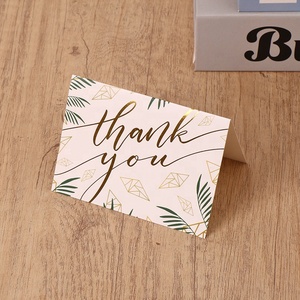Tarjeta de agradecimiento impresa YUANG, mensaje de bendición festiva, tarjeta pequeña para después de la venta, tarjeta de felicitación de feliz cumpleaños y tarjeta de bendición en varios idiomas - Product Image 3