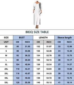 Gaun panjang musim panas wanita motif Tribal Polinesia Hawaii kustom 1MOQ gaun kasual lengan setengah leher V gaun Prom elegan - Product Image 6