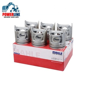 6d34 6d34t 4d34 4d34t Piston Kit alfin me220454 me088990 cho Mahle - Product Image 1
