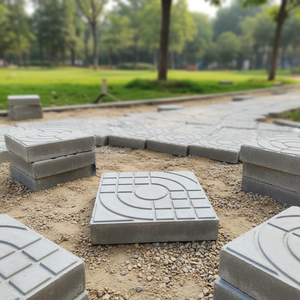 Moules de pavés emboîtables en <span class=keywords><strong>PVC</strong></span>/PP Futian pour dalles de <span class=keywords><strong>jardin</strong></span> extérieures en béton, appareil ménager - Product Image 4