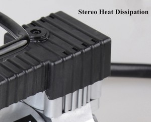 12V 100PSI מיני רכב Inflator משאבת מדחס אוויר צמיג - Product Image 4