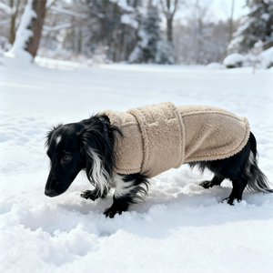 Abrigo de Invierno de Lujo para Perros, Impermeable, para Todas las Estaciones, para Perros Pequeños como <span class=keywords><strong>Basset</strong></span> <span class=keywords><strong>Hound</strong></span>, Viena, Dachshund Hamburger, de Algodón y Poliéster a Cuadros - Product Image 3