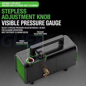Bomba de limpieza de aire acondicionado de presión ajustable, cepillo, pistola de agua para coche, electrodoméstico, máquina de lavado de coches - Product Image 5
