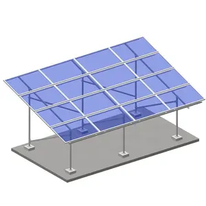 Low cost Hot Dipped Galvanized solar ground mount solar mounting solar panel mount
