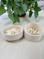Usine personnalisée nouvelle boulette de riz écologique dim sum mini panier vapeur bambou