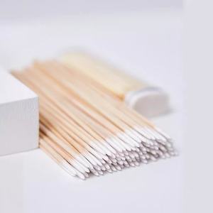 Hisopos Desechables de Madera con Punta Puntiaguda para Limpieza de Microblading y Extensiones de Pestañas - Product Image 3