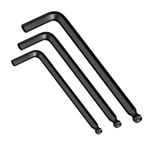 Clé à molette en L oxyde noir clé hexagonale Allen avec pointe à bille 1.<span class=keywords><strong>5</strong></span>/2/3/4/<span class=keywords><strong>5</strong></span>/6/8/10mm - Product Image 4