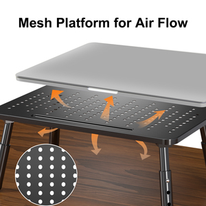 <span class=keywords><strong>Rehausseur</strong></span> d'écran d'ordinateur MST013, support de moniteur pour ordinateur portable, imprimante, ordinateur portable et tous les écrans plats, pieds pliables - Product Image 5
