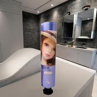 Vente en gros de tubes de crème solaire BB CC avec impression, emballage de tube de crème de base de maquillage avec pompe en aluminium/plastique LIXIN/OEM
