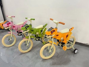 Nouveau vélo d'équilibre pour bébé de <span class=keywords><strong>12</strong></span> pouces, <span class=keywords><strong>tricycle</strong></span> dinosaure avec lumière aux roues, pneu EVA, porteur pour bébé, trotteur, vélo dinosaure - Product Image 2