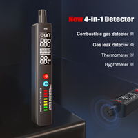 Moniteur de qualité de l'air EX Détecteur de combustibles multifonctionnel à usage domestique Analyseur de dioxyde de carbone CO2