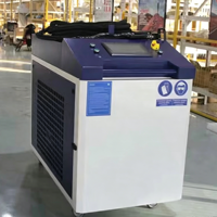 Nueva Máquina de Limpieza Láser Industrial Portátil Refrigerada por Agua de 1500W, 2000W, 3000W para Eliminación de Óxido y Pintura