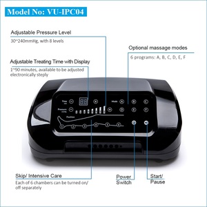 Advanced <strong>Sequential</strong> <strong>Compression</strong> Therapy Air Pressure Recovery <strong>Device</strong> Full Legs Massage Boots Revolutionize Muscle Recovery - Product Image 3