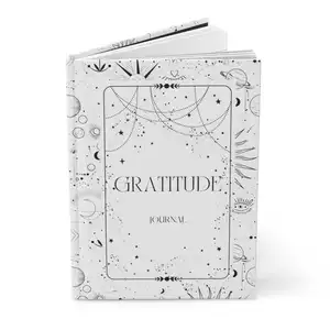 Labon Witte Zon & Sterren Manifest Journal Droom Dagboek Overvloed Universe Journaling Astrologie Esthetische Maan Notebook