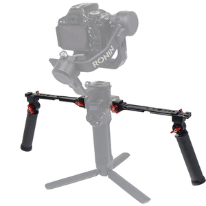 Soporte Universal Ajustable de Doble Agarre para Estabilizador <span class=keywords><strong>DJI</strong></span> <span class=keywords><strong>RS2</strong></span>/RSC2/RS3/PRO/Mini/RS4/4pro/RS5, Accesorios de Soporte para Manillar - Product Image 1