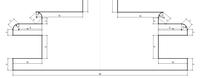 Cabezal de corte de carburo de acero TCT 1/2, cortador de puerta de armario para carpintería, enrutador de madera